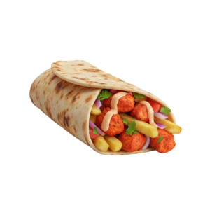 Spicy Chicken Shawarma Wrap