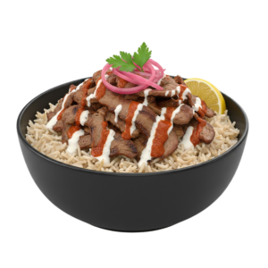 Beef Shawarma Rice Bowl