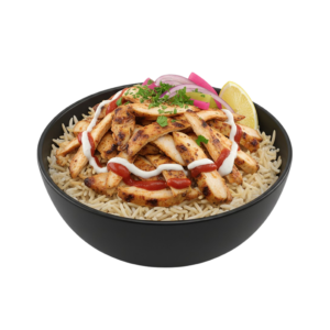 Chicken Shawarma Rice Bowl